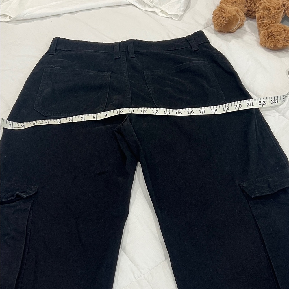 Black Cargo Pants - Picture 7 of 14